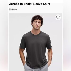 Lululemon Men's Gray T-Shirt
